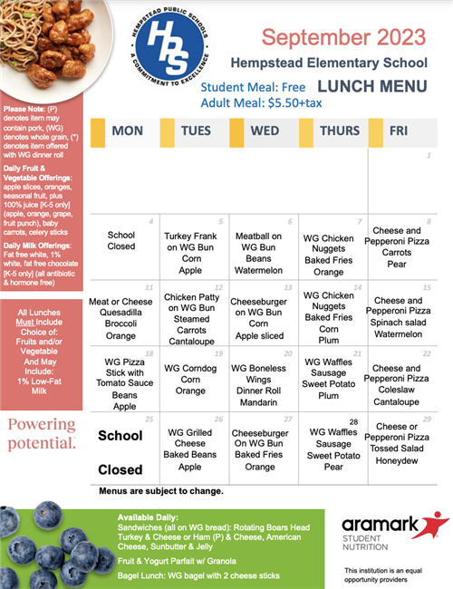 sept lunch